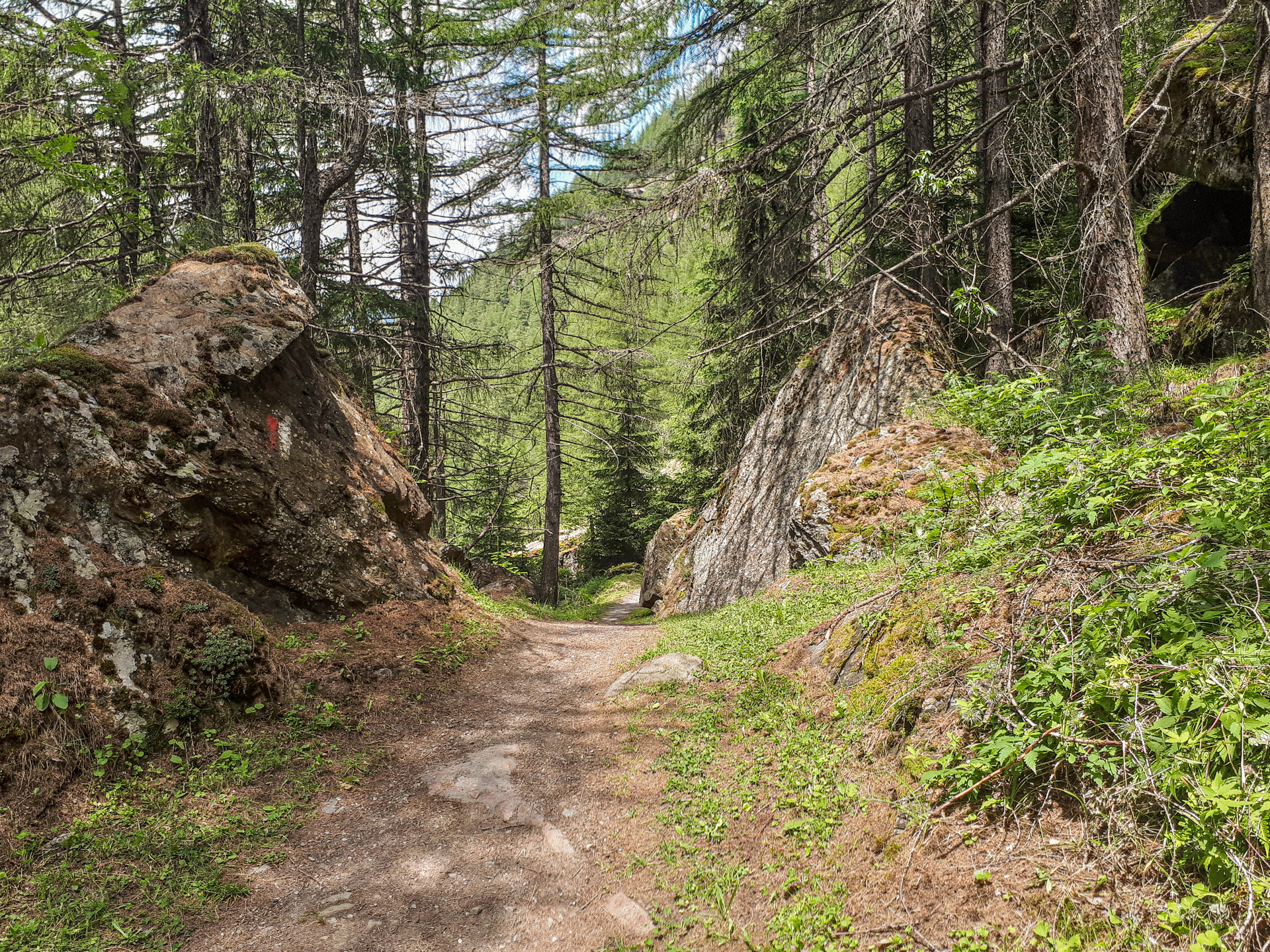 Где-то на Kühtrainschlucht Trail